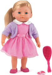 Dolls World Elizabeth 14inch Soft Doll Sleeping Eyes With Hair & Accessories 78224 - Colorland Toys