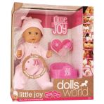 Dolls World Doll Baby Little Joy 46 cm  Pink 8888 - Colorland Toys