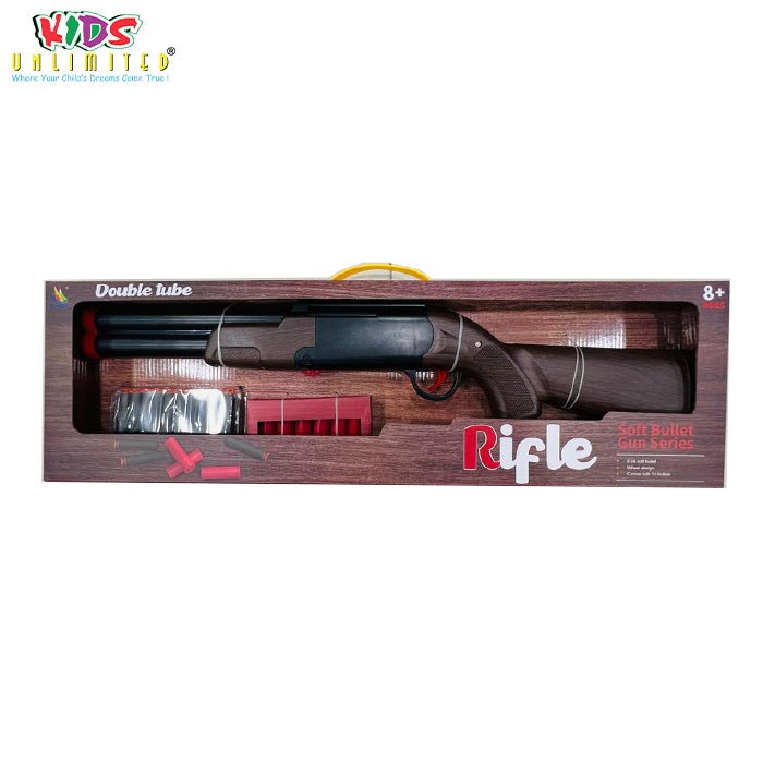 Double Tube Rifle Soft Bullet Gun Series 9959 - Colorland Toys