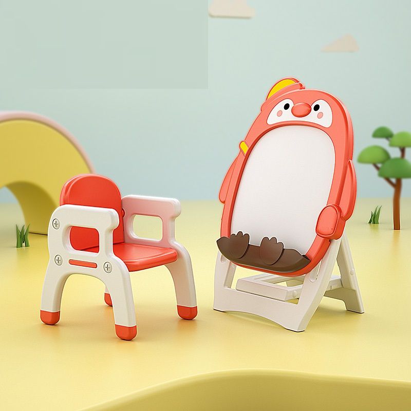 Drawing Board with Chair Red DC001 - Colorland Toys