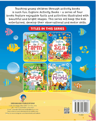 Dreamland Explore the Sea Activity Book 81958 - Colorland Toys