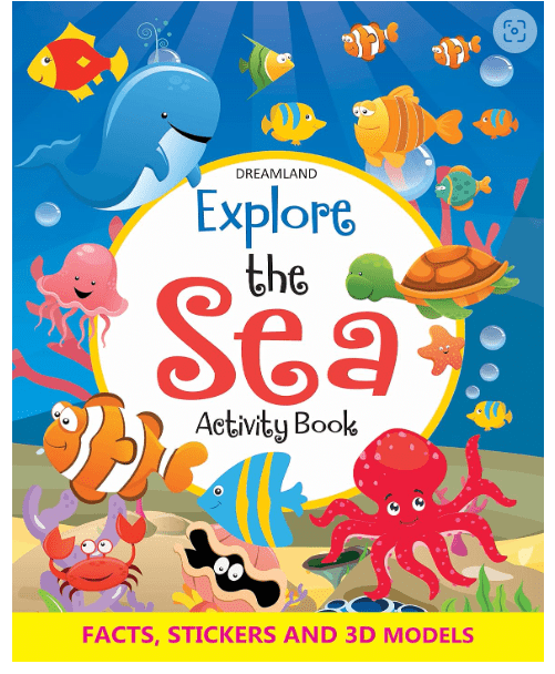 Dreamland Explore the Sea Activity Book 81958 - Colorland Toys