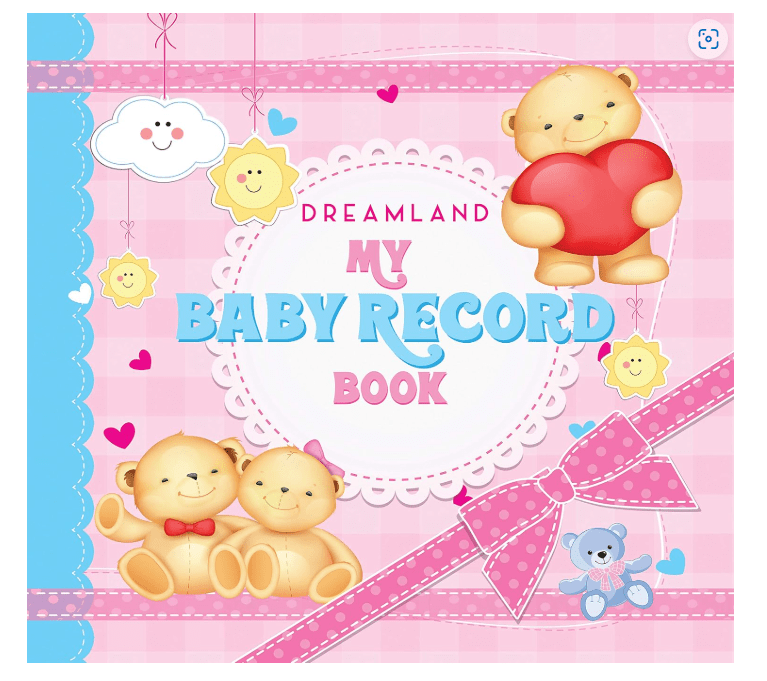 Dreamland My Baby Record Book 96549 - Colorland Toys