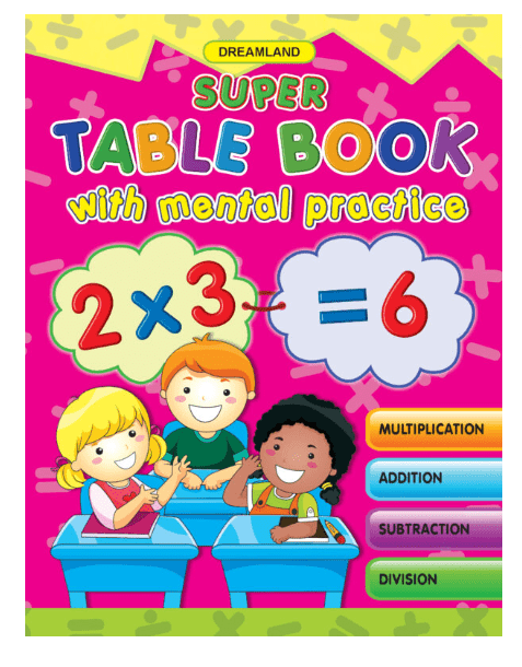 Dreamland Super Table with Mental Pactice 96099 - Colorland Toys