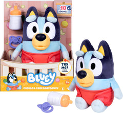 Dress & Play Baby Bluey Plush – Learn to Dress Doll for Toddlers - Colorland Toys