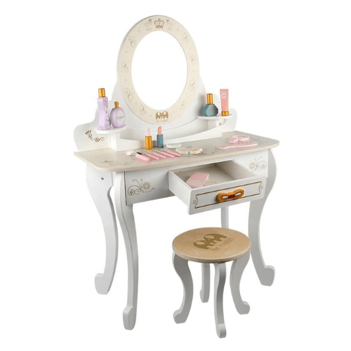 Dresser Set White Wooden MSN21013 - Colorland Toys
