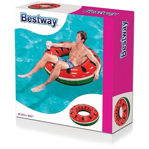 Bestway Inflatable Food Ring Pool Float 52 inch Assorted 36121 - Colorland Toys