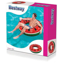 Bestway Inflatable Food Ring Pool Float 52 inch Assorted 36121 - Colorland Toys