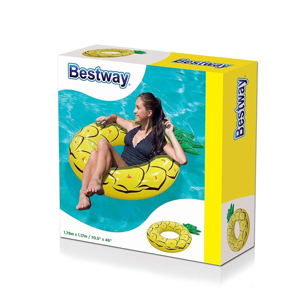 Bestway Inflatable Food Ring Pool Float 52 inch Assorted 36121 - Colorland Toys