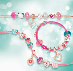 Make It Real Halo Charms Bracelets Think Pink 1722 - Colorland Toys