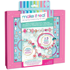 Make It Real Halo Charms Bracelets Think Pink 1722 - Colorland Toys