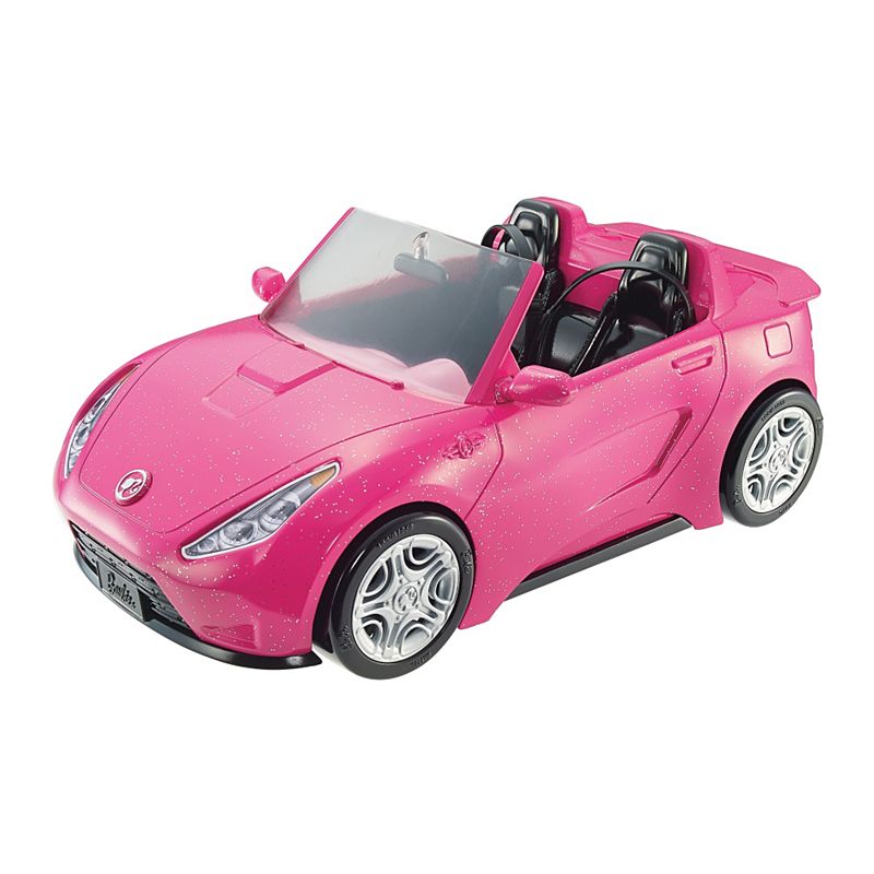 Barbie Glam Convertible Sports Car Pink DVX59 - Colorland Toys