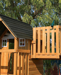 DYNAMIC SPORTS ARABIAN LEOPARD WOODEN SWING SET - Colorland Toys