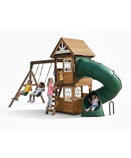 Dynamic Sports Arabian Viper Wooden Swing Set DS - 173T - Colorland Toys