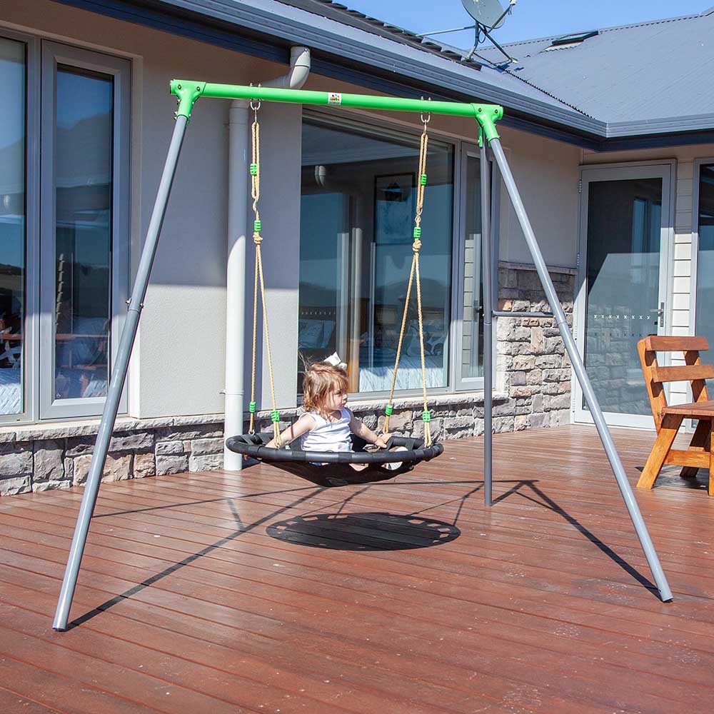 Dynamic Sports Fennic Fox Nest Metal Swing Set LK29 - Colorland Toys