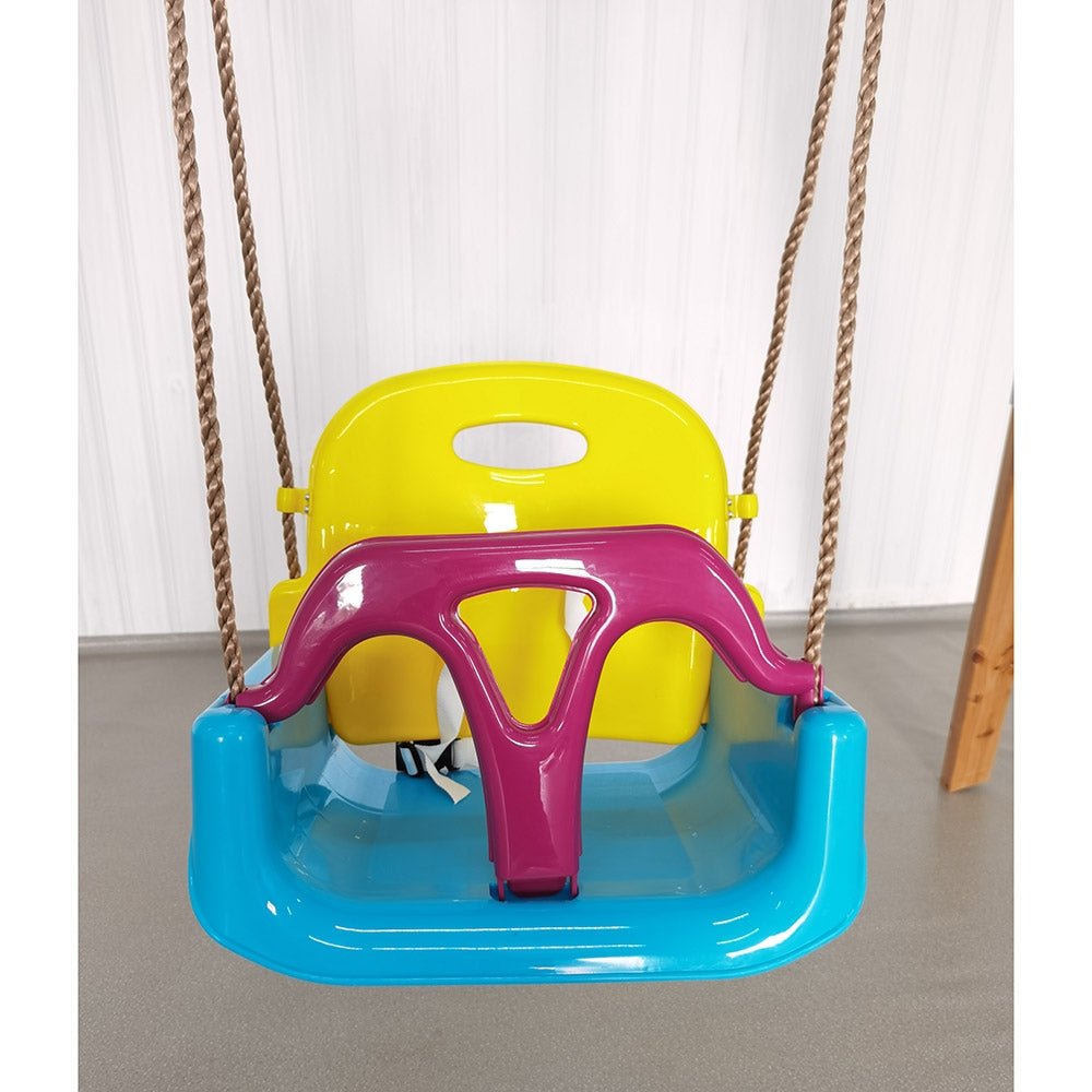Dynamic Sports Growing Giraffe Wooden Swing Set LK77 - Colorland Toys