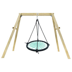 Dynamic Sports Masked Weaver Wooden Nest Swing Set - Colorland Toys