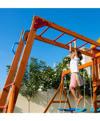 Dynamic Sports Olympia Wooden Swingset WP - 745 - Colorland Toys