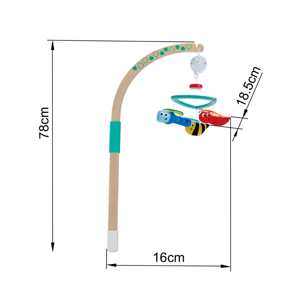 Hape Sweet Dreams Baby Mobile - Colorland Toys