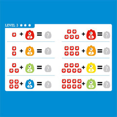 Hape Learn to Count Monster Math Measuring Scale 22pcs - Colorland Toys