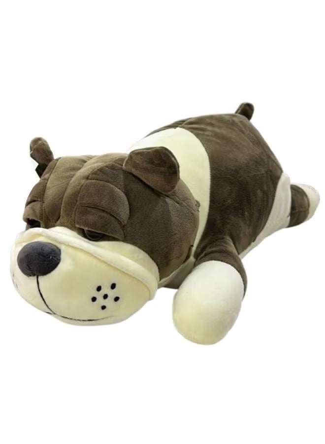 Bull Dog Plush Grey 21-Inch B68-55 - Colorland Toys