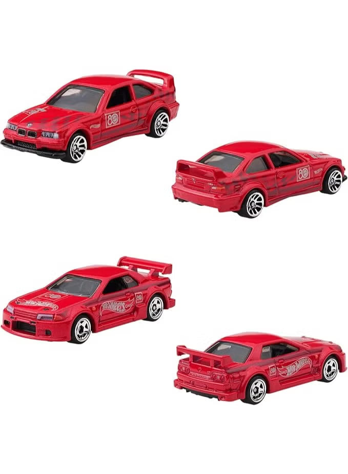 Hot Wheels Themed Mattel 80th 1:64 Scale JGK09 - Colorland Toys