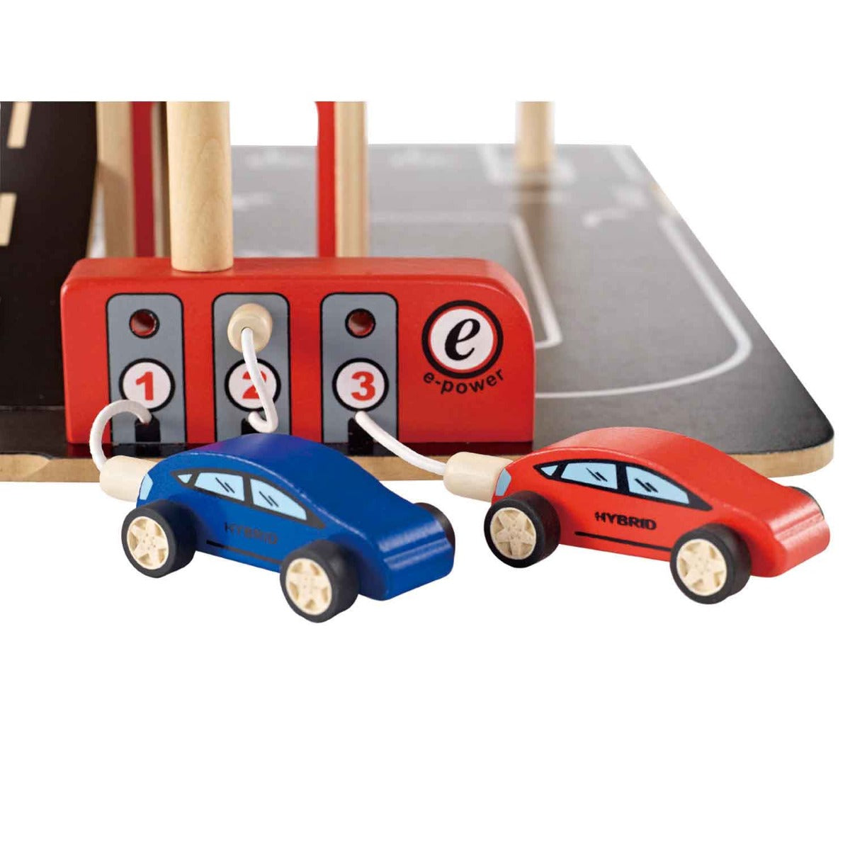 Hape Wooden Park N Go Garage E3002 - Colorland Toys