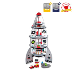 Hape Four-Stage Rocket Ship E3021 - Colorland Toys