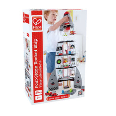 Hape Multi-Level City Fire Station & Fire Engine Toy - Colorland Toys