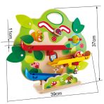 Hape Wooden Nutty Squirrel Railway E3821 - Colorland Toys