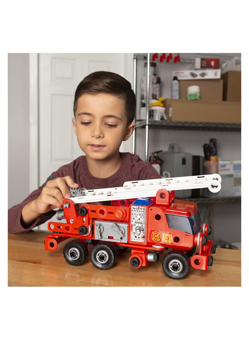 Meccano Junior Rescue Fire Truck 6028420 - Colorland Toys