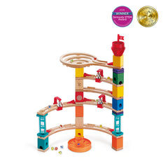 Hape Quadrilla Castle Escape Marble Run Set 52pcs + 50marbles - Colorland Toys