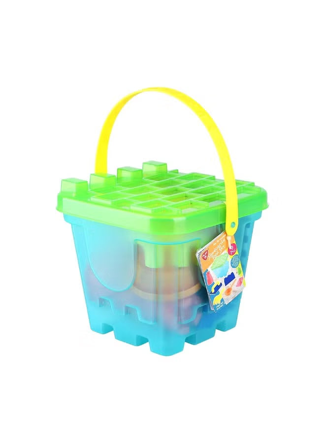 PlayGo Sandcastle Tool Set 9 Pcs 5339 - Colorland Toys