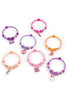 Make It Real Fashion Beaded Bangle Bracelets 1329 - Colorland Toys