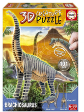 Educa Brachiosaurus 3D Creature Puzzle 19383 - Colorland Toys