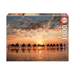 Educa Golden Sunset on Cable Beach Australia 1000pc Jigsaw Puzzle 18492 - Colorland Toys