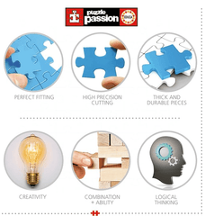 Educa Lantern Collage Puzzle 1000pcs 19668 - Colorland Toys