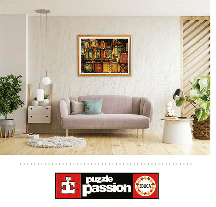 Educa Lantern Collage Puzzle 1000pcs 19668 - Colorland Toys