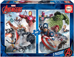 Educa Marvel Puzzle 2x500pcs 17994 - Colorland Toys