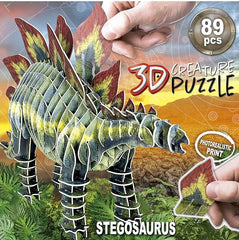 Educa Stegosaurus 3D Creature Puzzle 19184 - Colorland Toys