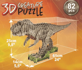 Educa T - Rex 3D Creature Puzzle 19182 - Colorland Toys