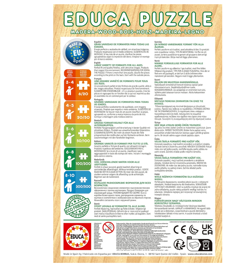 Educa The Wonderful World of Disney 100pcs 12002 - Colorland Toys