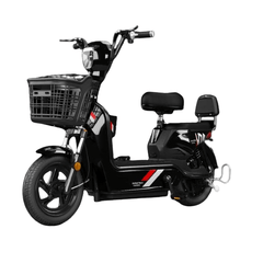 Electric Bike Scooter 48V Black - Colorland Toys