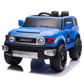 Electric Car Eva Leather 4M Blue CL906 - Colorland Toys