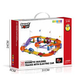 Electric Rail Car Magnetic Sheet Set 102 Pieces - Colorland Toys