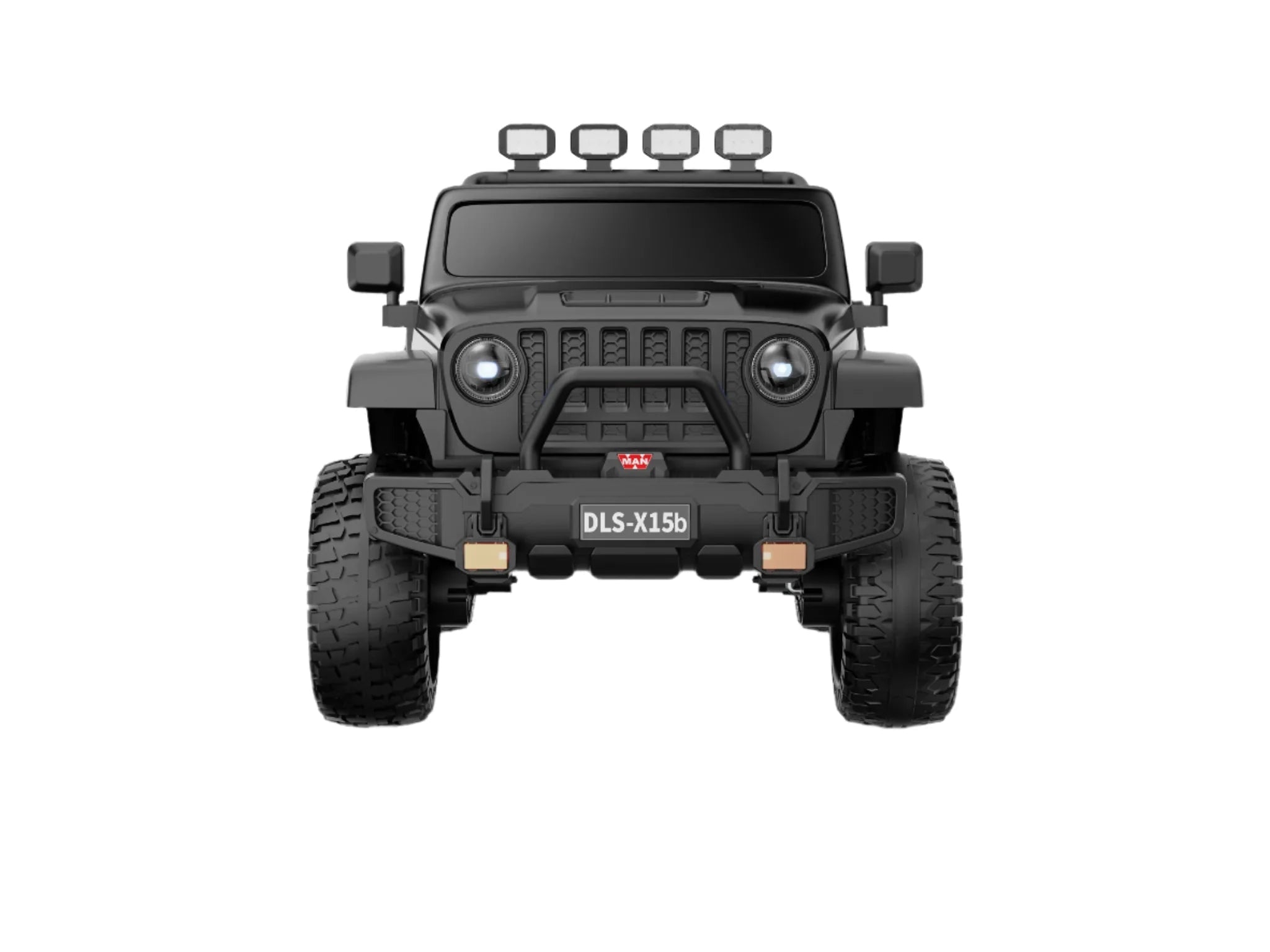 Electric Ride On Jeep 4X4 24V M4 Black LB - 2550EL - Colorland Toys
