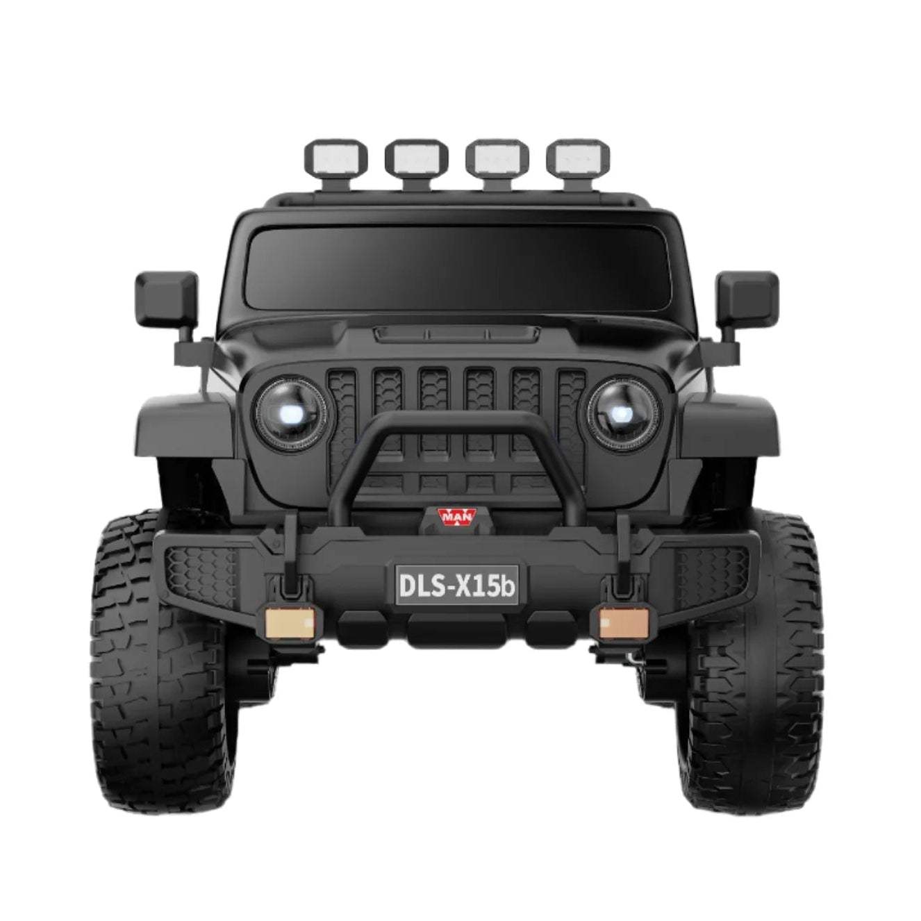 Electric Ride On Jeep 4X4 24V M4 Black LB - 2550EL - Colorland Toys