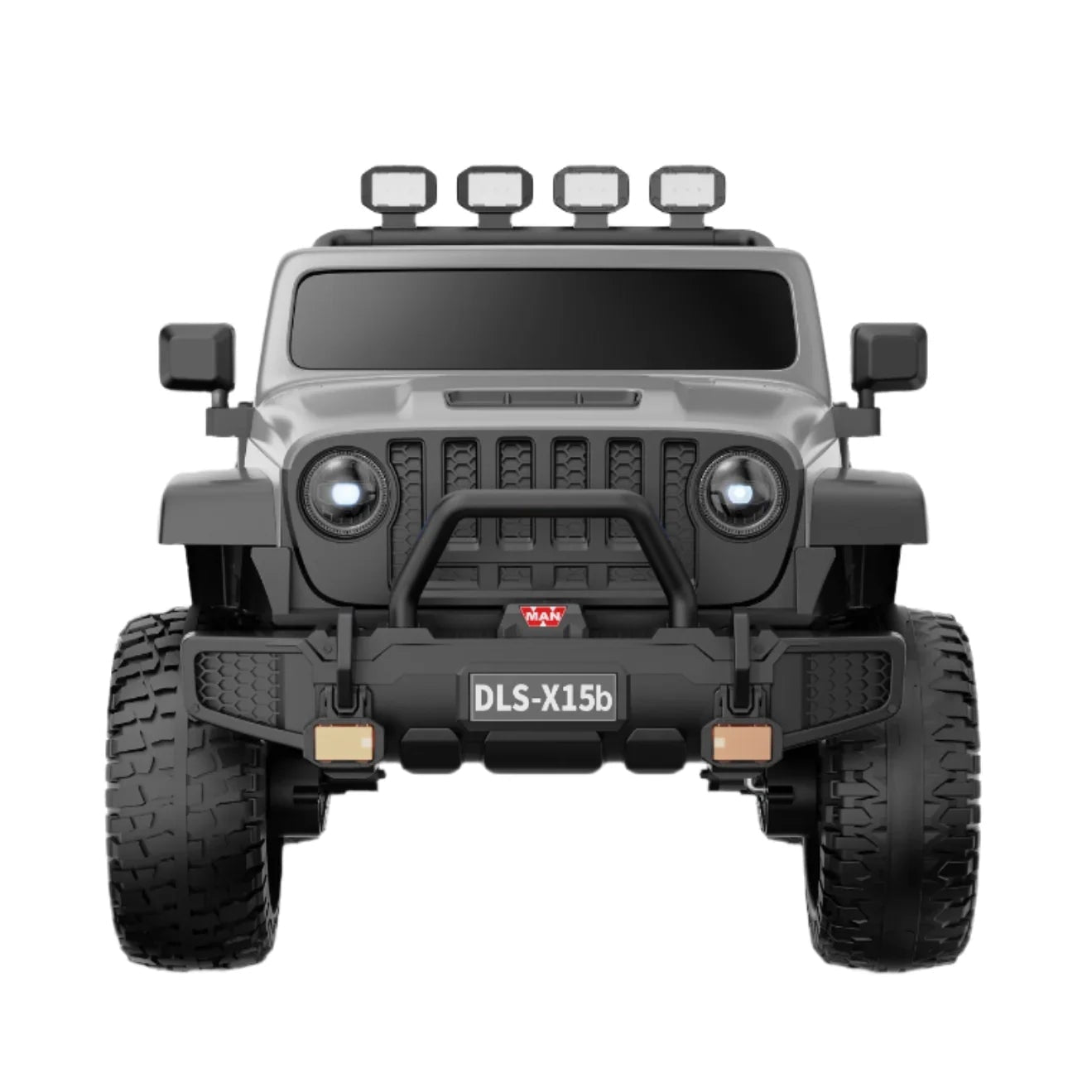 Electric Ride On Jeep 4X4 24V M4 Grey LB - 2550EL - Colorland Toys