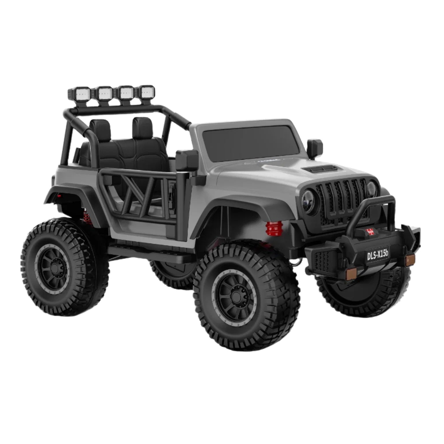 Electric Ride On Jeep 4X4 24V M4 Grey LB - 2550EL - Colorland Toys