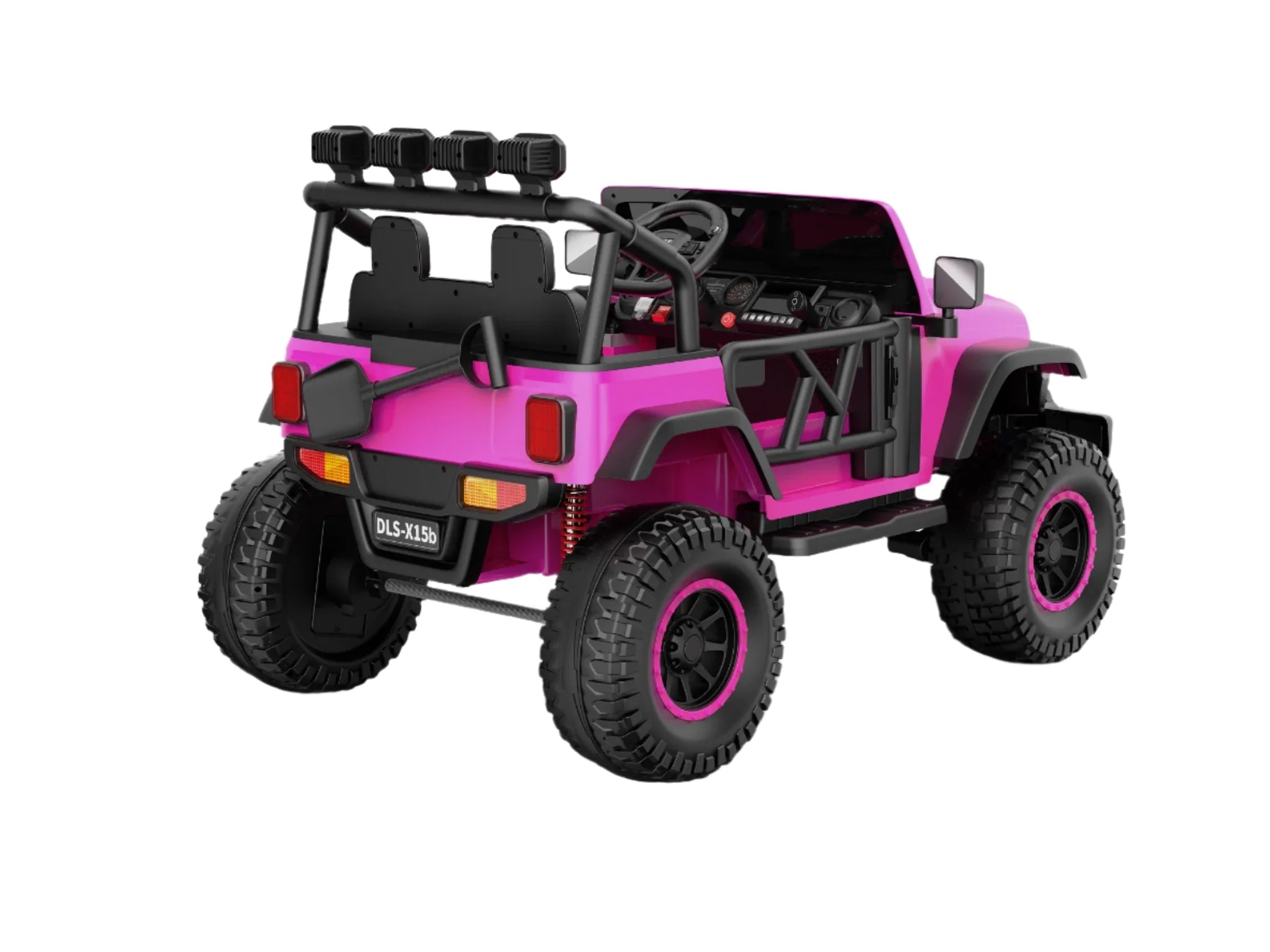 Electric Ride On Jeep 4X4 24V M4 Pink LB - 2550EL - Colorland Toys